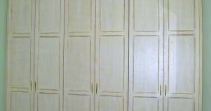 Armadio legno shabby 2 design esclusivo